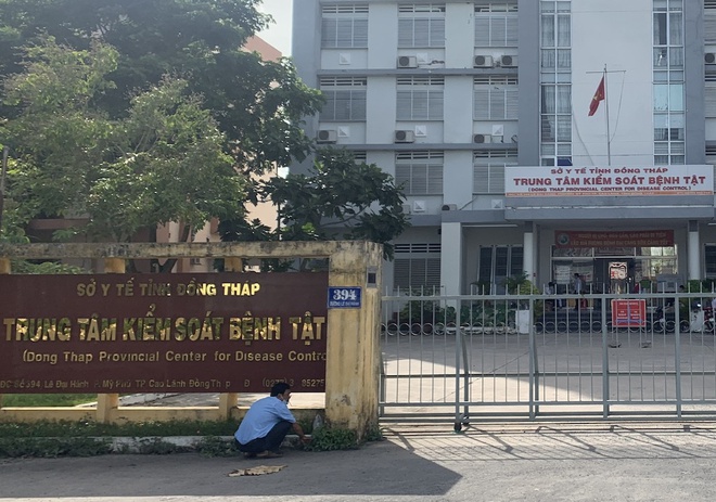 Tạm dừng hoạt động CDC Đồng Tháp-1
