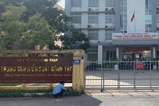 Tạm dừng hoạt động CDC Đồng Tháp