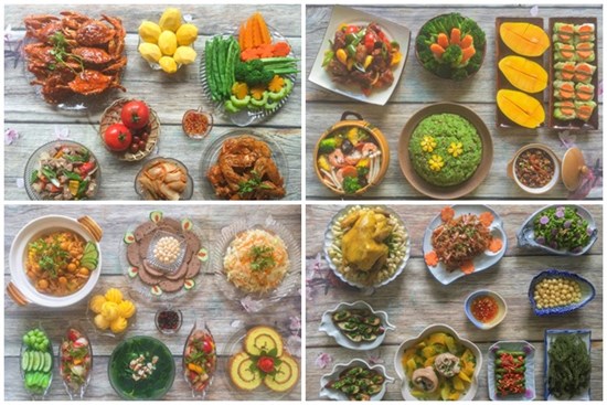 Mâm cơm sang, xịn như ngoài hàng của bà mẹ 7x khiến hội chị em mê tít, ai muốn trổ tài thành gái đảm thì học ngay thôi