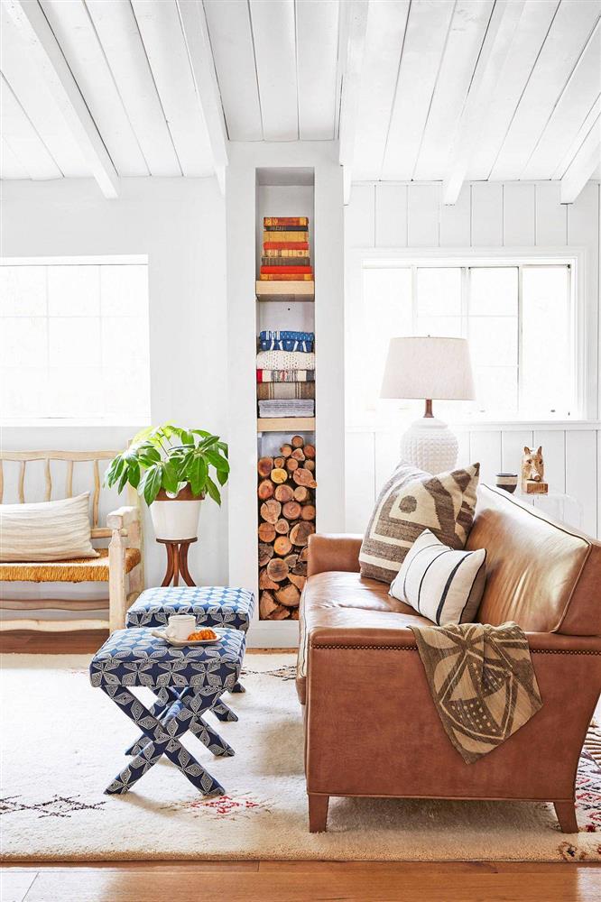 Thiết kế phòng khách theo phong cách bãi biển trẻ trung, hiện đại, ở nhà mà như đang đi nghỉ mát-11