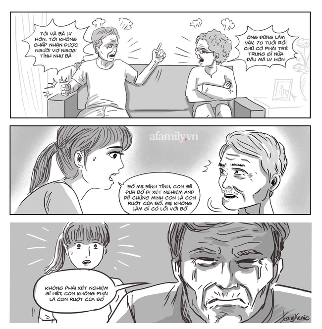 Bố đòi ly dị mẹ vì tôi không phải là con của ông, để minh oan cho mẹ, tôi đã làm xét nghiệm ADN và kết quả bàng hoàng-1