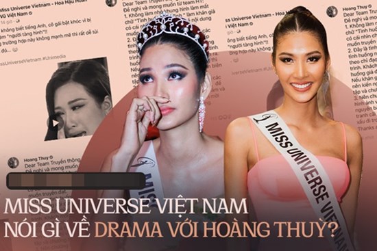 Đại diện Miss Universe VN nhận lỗi sai sót sau drama với Hoàng Thuỳ, làm rõ tin đồn phân biệt đối xử giữa các nàng hậu