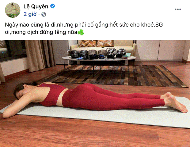 Lệ Quyên đáp trả thế nào khi đăng ảnh nằm sấp phô diễn vòng 3 nhưng bị chê con cái cũng lớn rồi mà chụp hình toàn khoe da thịt?-1