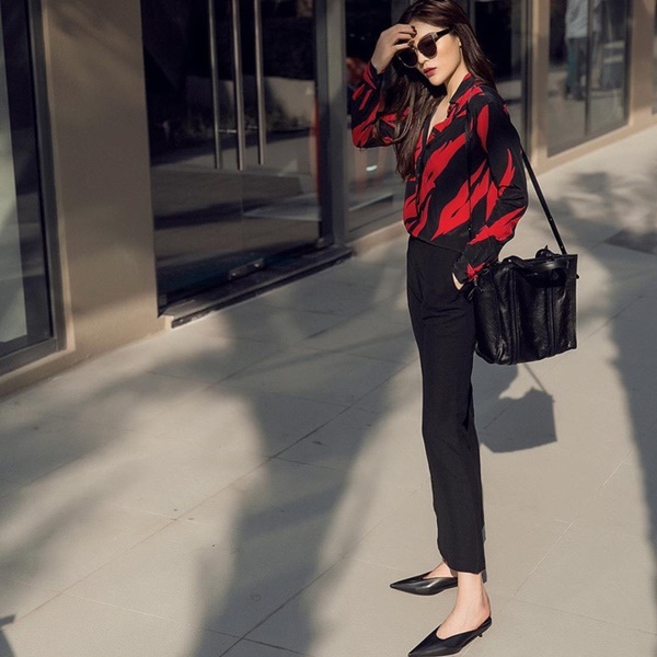 HH Kỳ Duyên mua 3 đôi giày mà mix được với hàng chục kiểu outfit, chị em muốn chi tiêu tiết kiệm thì tham khảo luôn và ngay-5