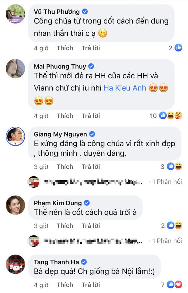Hoa hậu Hà Kiều Anh hé lộ gia thế khủng: Là công chúa đời thứ 7, cháu vua chúa, Hà Tăng và dàn sao thốt lên điều này-5