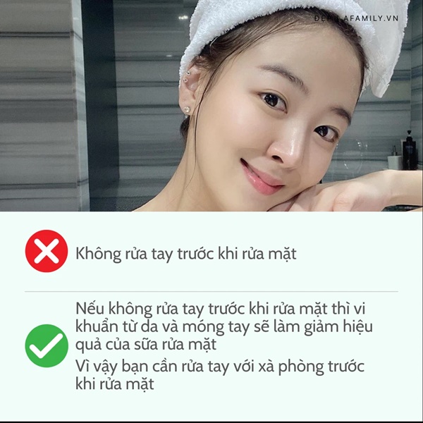 6 sai lầm khi rửa mặt khiến da dẻ thô ráp và lão hóa không phanh-3