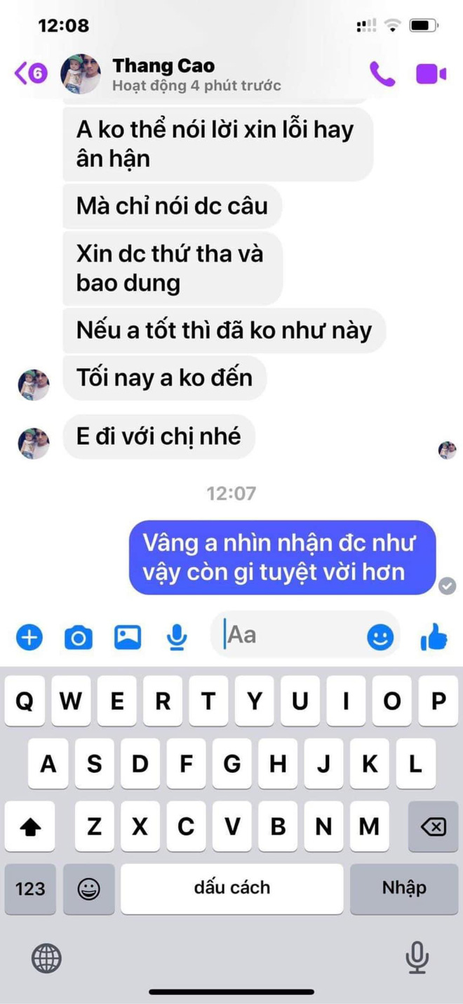 Cô Xuyến” Hoàng Yến tung loạt tin nhắn thái độ khác 180 độ của chồng cũ thứ 4, hoá ra liên quan đến vụ ngoại tình 3 lần?-4