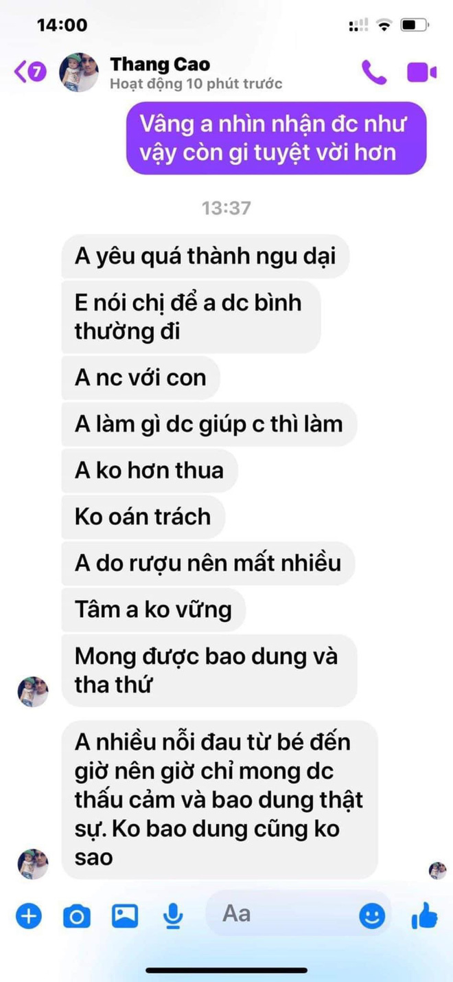 Cô Xuyến” Hoàng Yến tung loạt tin nhắn thái độ khác 180 độ của chồng cũ thứ 4, hoá ra liên quan đến vụ ngoại tình 3 lần?-3