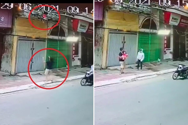 Người đàn ông đi xe đạp kể lại khoảnh khắc cứu sống bé gái rơi từ tầng 2: Giây phút cứu cháu bé, tôi đã coi cháu là con mình-14