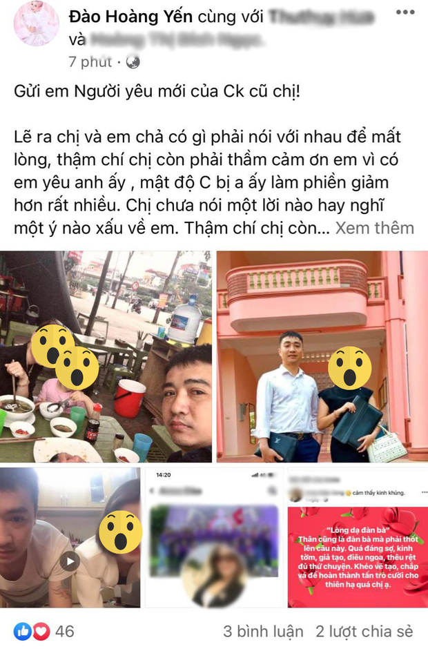 Cô Xuyến Hoàng Yến viết tâm thư dài đáp thẳng người yêu mới của chồng cũ: Nếu lỡ bị đánh, sống chết cũng phải bỏ ngay em nhé-1