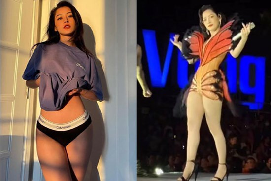 Chi Pu diện style 'gái hư' bỏng mắt nhưng bị soi cặp chân 'đùi gà'