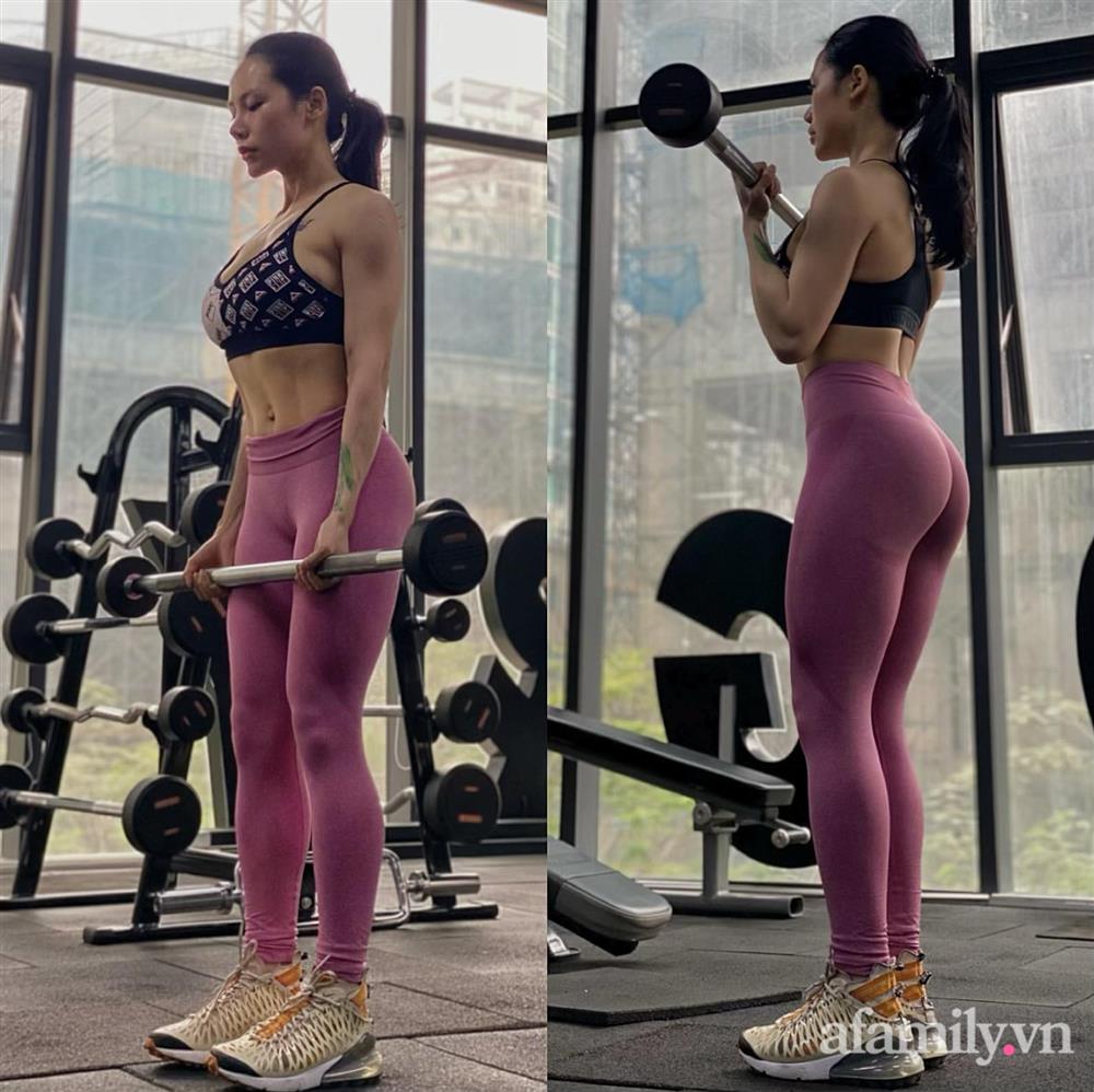 Mẹ 9x khoe cơ bụng đẹp nức nở dù mới sinh con 3 tháng, chỉ ra sai lầm của nhiều chị em khiến việc giảm cân sau sinh thất bại-11