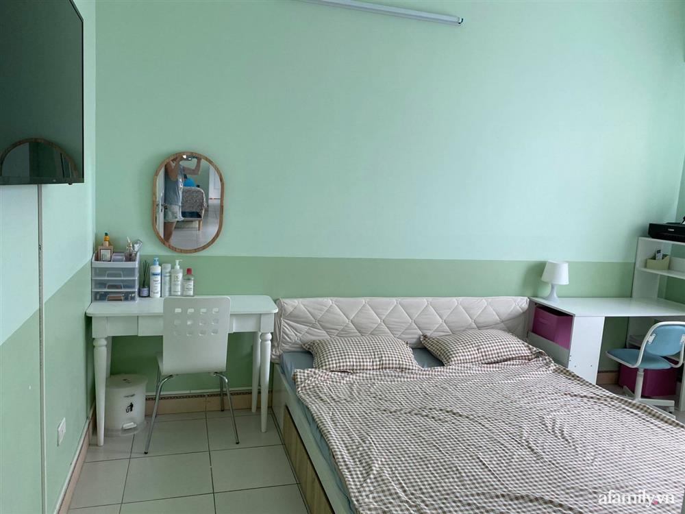 Cặp vợ chồng ở Hà Nội tự tay cải tạo nhà chung cư từ A đến Z chỉ hết 140 triệu, thành quả khiến ai cũng phải khen hết lời-13