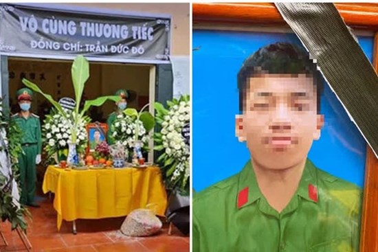 Quân nhân Trần Đức Đô đã được an táng tại nghĩa trang quê nhà
