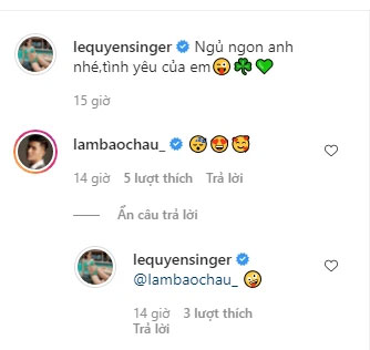 Lệ Quyên đăng ảnh giường chiếu và còn mùi mẫn gọi tình trẻ Lâm Bảo Châu thế này-1