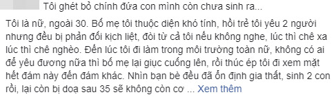 Ngoài 30 tuổi gật liều theo lựa chọn của bố mẹ, cô gái bị lừa gạt đau đớn để rồi ghét bỏ chính đứa con mình còn chưa sinh ra-1