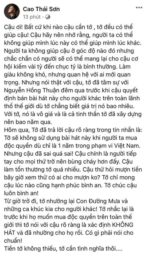 Khắc Việt: Cao Thái Sơn là người sống không có tâm và lợi dụng mọi người-5