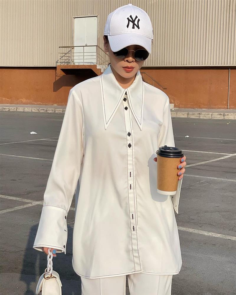 Mỹ nhân U40 diện áo sơ mi trắng: Hà Tăng luôn thanh lịch nhưng so với đàn chị thì lại thành an toàn quá?-8