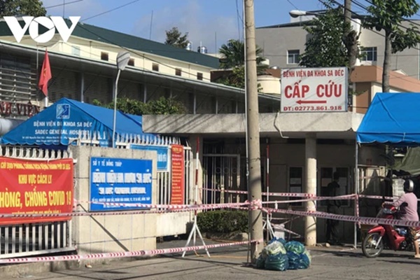 Có 1 trường hợp mắc Covid-19 tử vong tại Bệnh viện Đa khoa Sa Đéc-1
