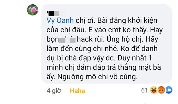 Netizen phát hiện Vy Oanh tự lập nick ảo để vào an ủi bản thân, không ngờ lộ ra bằng chứng sờ sờ?-4
