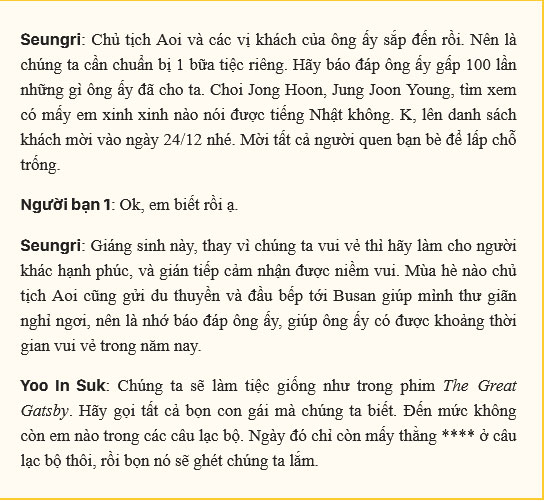 Chấn động: Dispatch khui tin nhắn mới tố Seungri môi giới mại dâm, bàn chuyện đồi trụy, phản bác lời khai... lỗi đánh máy-6