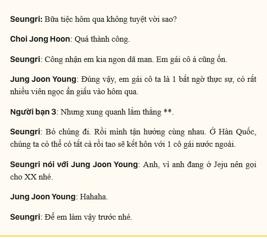 Chấn động: Dispatch khui tin nhắn mới tố Seungri môi giới mại dâm, bàn chuyện đồi trụy, phản bác lời khai... lỗi đánh máy-13