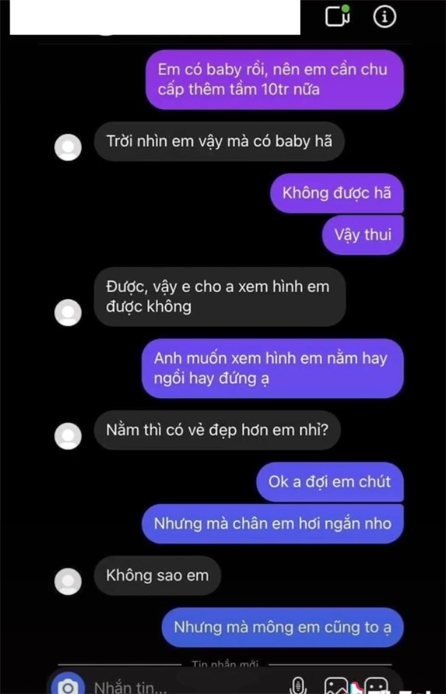 Cô gái 12 mối tình bị gạ làm sugar baby, cà khịa cực gắt: Có tiền không mà đòi chu cấp 10 triệu/ tháng?-3