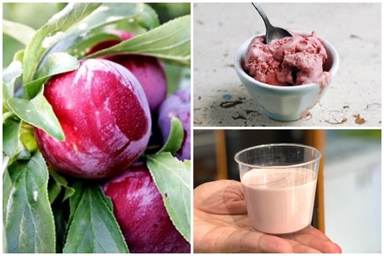 Tập làm gái đảm bằng món kem mận sữa chua