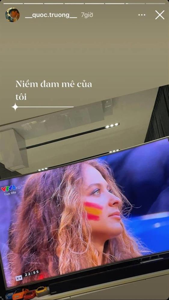 Không phải Midu hay Minh Hằng, đây mới là cô gái Quốc Trường mê mệt, còn liên quan đến trận Thuỵ Sĩ - Tây Ban Nha?-1