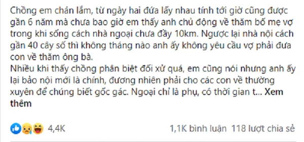 Chồng tuyên bố nội mới quan trọng”, nhưng hành động vượt sức tưởng tượng của cô ngay sau đó lại khiến anh đứng hình” tại chỗ-1