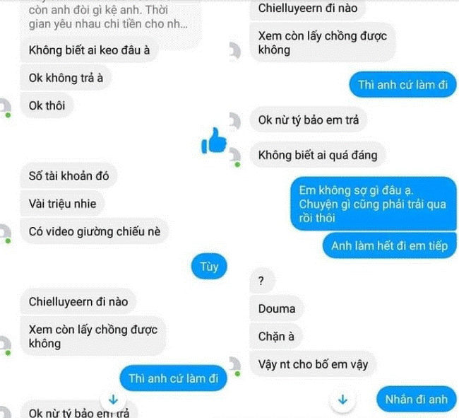 Chia tay xong, thanh niên đòi bạn gái tiền đi nhà nghỉ, gây áp lực bằng video giường chiếu” để tình cũ hết đường lấy chồng-1