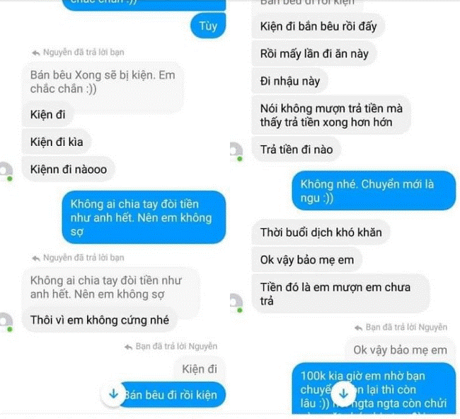 Chia tay xong, thanh niên đòi bạn gái tiền đi nhà nghỉ, gây áp lực bằng video giường chiếu” để tình cũ hết đường lấy chồng-3