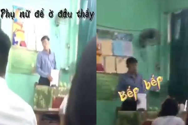 Học sinh hỏi khó: Phụ nữ để ở đâu?”, thầy giáo trả lời ra sao mà cả lớp đồng loạt hò reo đầy thích thú?-1