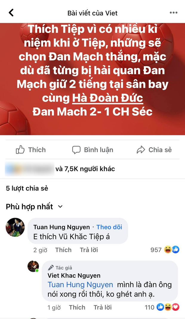 Bị Tuấn Hưng truy hỏi thái độ hiện tại với Vũ Khắc Tiệp sau vụ khẩu chiến” năm xưa, đây là câu trả lời của Khắc Việt!-1