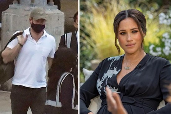 Harry lộ diện lần đầu khi về Mỹ, chuyên gia vạch trần cách Meghan can thiệp, chi phối lễ tưởng niệm mẹ chồng