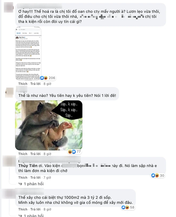 Đơn vị thi công biệt thự của Thuỷ Tiên lên tiếng sau tuyên bố lên phường, vẫn bị netizen tấn công mặc lời giải thích-2