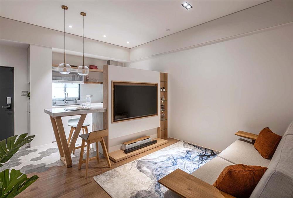 Màn cải tạo đỉnh cao cho căn hộ 45m² ẩm thấp thành không gian đẹp như nhà mẫu dành tặng đôi vợ chồng trẻ-3
