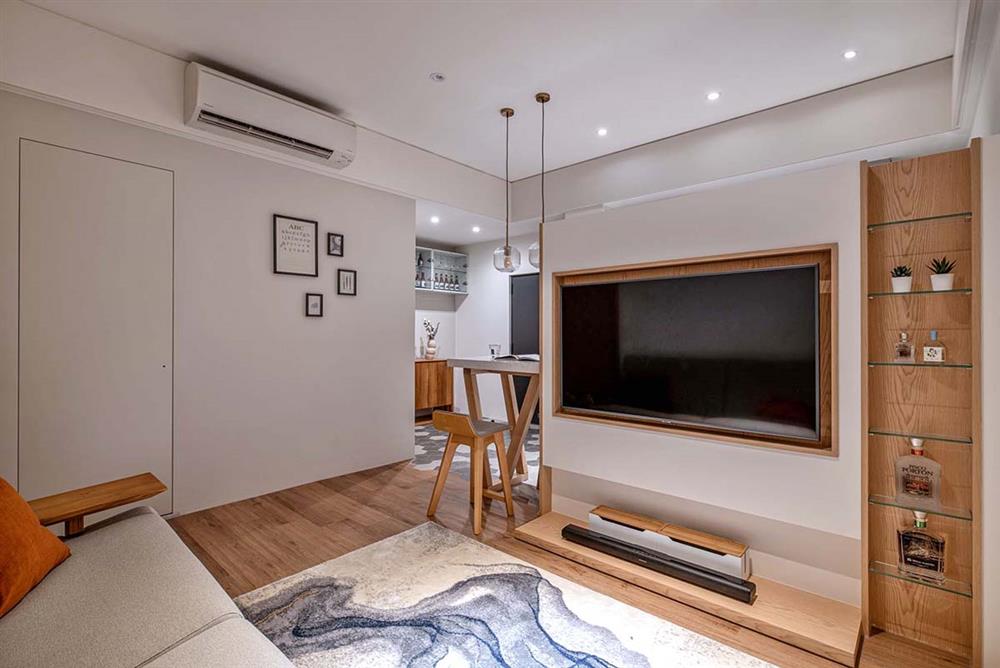 Màn cải tạo đỉnh cao cho căn hộ 45m² ẩm thấp thành không gian đẹp như nhà mẫu dành tặng đôi vợ chồng trẻ-5