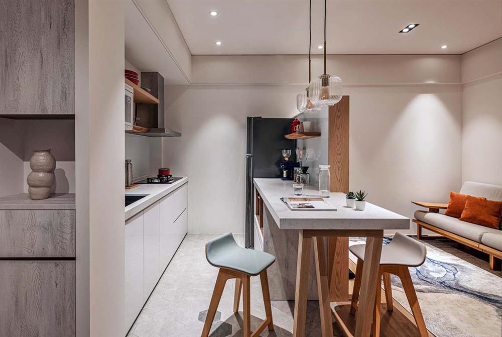 Màn cải tạo đỉnh cao cho căn hộ 45m² ẩm thấp thành không gian đẹp như nhà mẫu dành tặng đôi vợ chồng trẻ-6