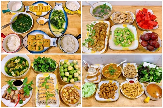 Mâm cơm 7749 món chẳng hề trùng nhau của bà mẹ 8x, vừa ngon vừa đẹp như này bảo sao chồng con không thích ăn cơm ngoài hàng