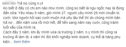 Thanh niên ôm nợ chồng chất vì khởi nghiệp thất bại và thái độ không tưởng” của cô người yêu khiến ai nấy đều bất ngờ-1