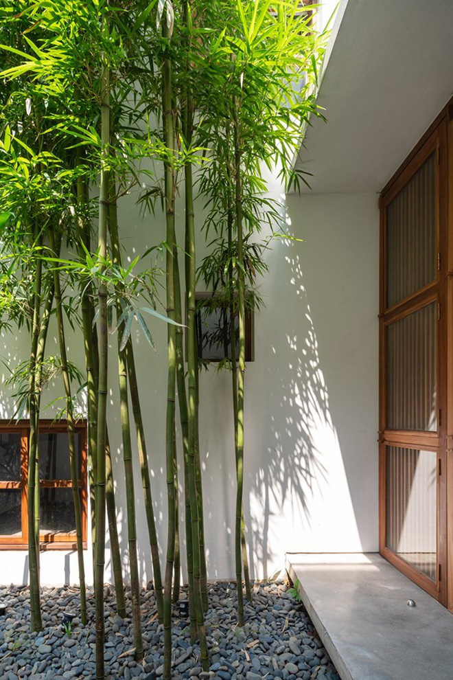 Vợ chồng 8X xây nhà 3,5 tỷ tại Long Biên: Bên ngoài là khối hộp cao 9m nhưng trong nhà lại ngập nắng chill bất ngờ-8