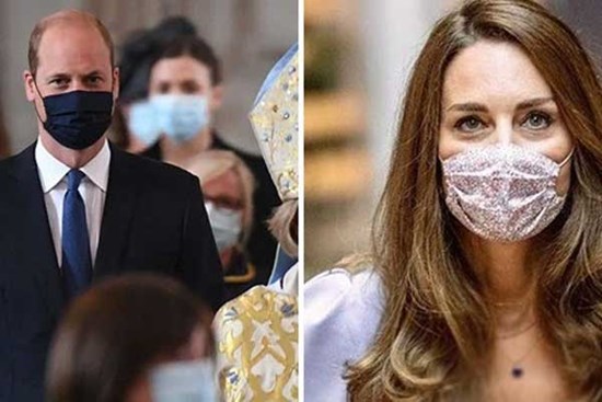 Công nương Kate phải tự cách ly vì tiếp xúc người mắc Covid-19 khiến Hoàng tử William xuất hiện lẻ loi
