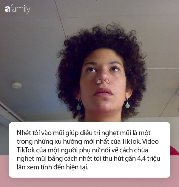 Nhét tỏi vào mũi để chữa nghẹt mũi đang gây sốt trên Tik Tok, Tây y lẫn Đông y đều lên tiếng phản bác-1