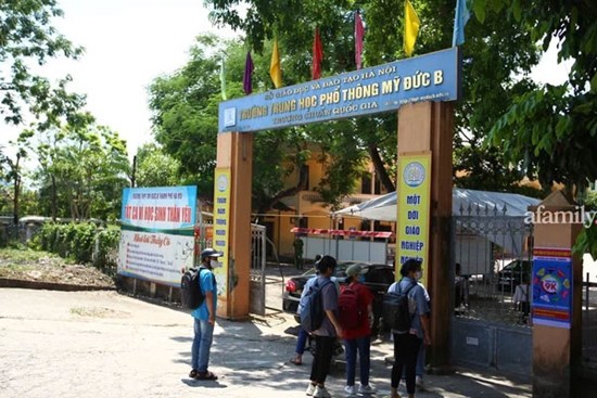 Có thí sinh là F0, Hà Nội tính phương án thi tốt nghiệp THPT cho khu vực huyện Mỹ Đức ra sao?
