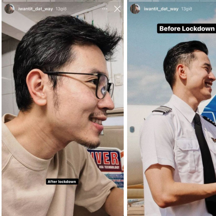 Suýt tí nữa không nhận ra cơ trưởng điển trai nhất nhì Việt Nam vì 1 thay đổi nhỏ giữa lúc đi làm vs khi ở nhà-3