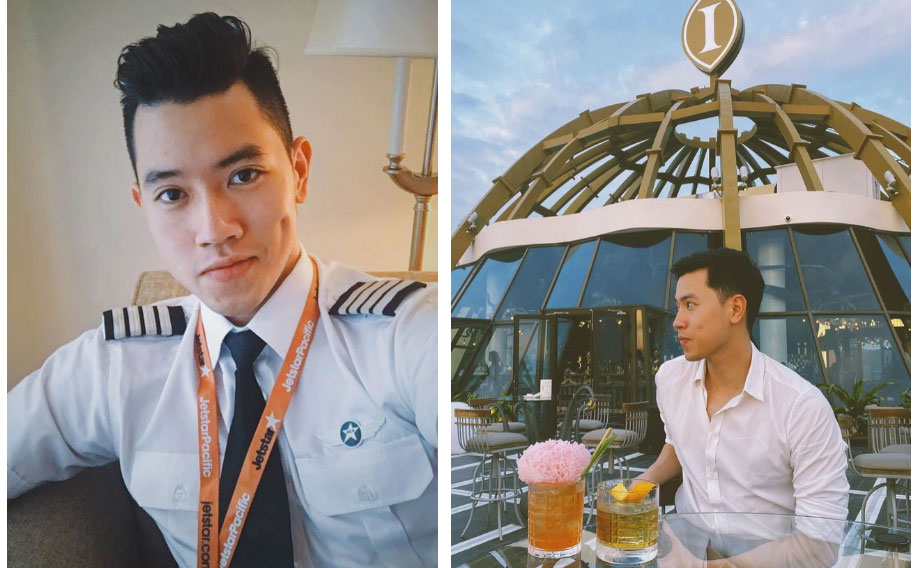 Suýt tí nữa không nhận ra cơ trưởng điển trai nhất nhì Việt Nam vì 1 thay đổi nhỏ giữa lúc đi làm vs khi ở nhà-6