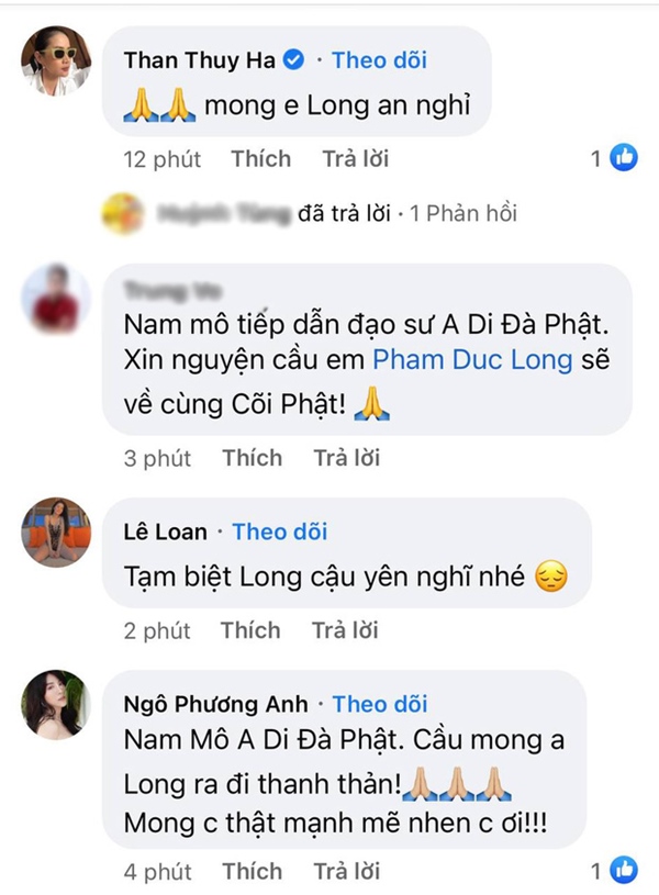 Cao Thái Hà, Lê Giang và dàn sao Việt bàng hoàng, xót xa khi nghe tin diễn viên Đức Long đột ngột qua đời-2