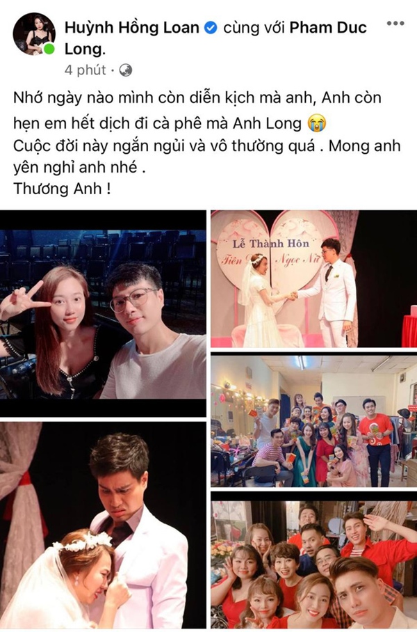 Cao Thái Hà, Lê Giang và dàn sao Việt bàng hoàng, xót xa khi nghe tin diễn viên Đức Long đột ngột qua đời-8