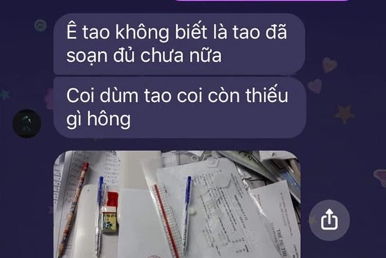 Nam sinh nhờ bạn thân check hộ đồ dùng trước giờ thi đại học, ai ngờ bị trả treo 1 câu mà tức anh ách